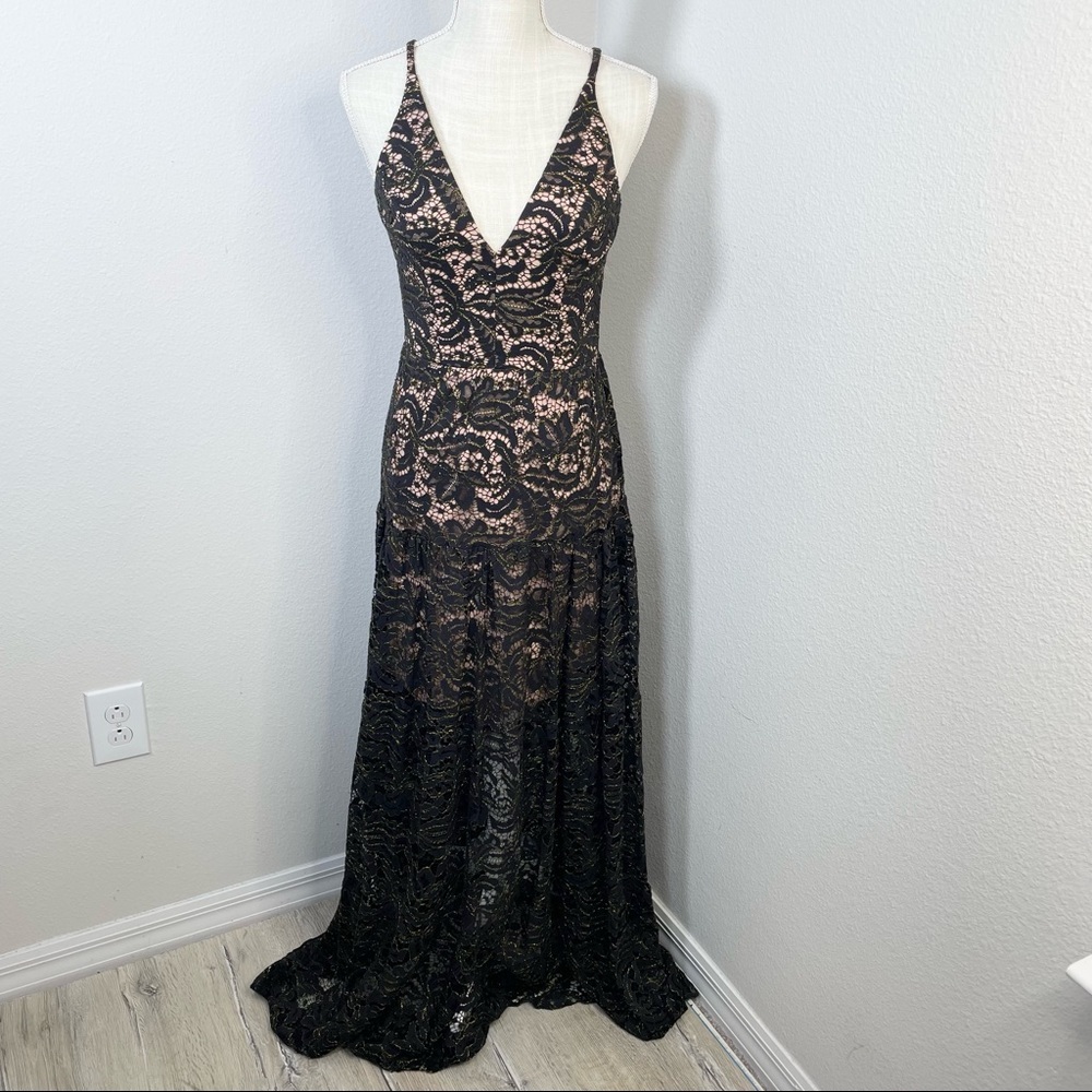 Dress The Population Olinda Crochet Lace Dress
